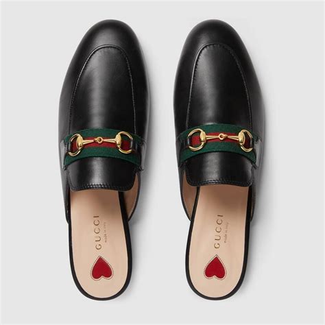 mocassino princetown gucci|Women's Princetown slipper in black GG leather .